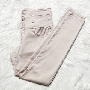 Refuge High Waist Skinny Jeans Dusty Rose Pink Size 4